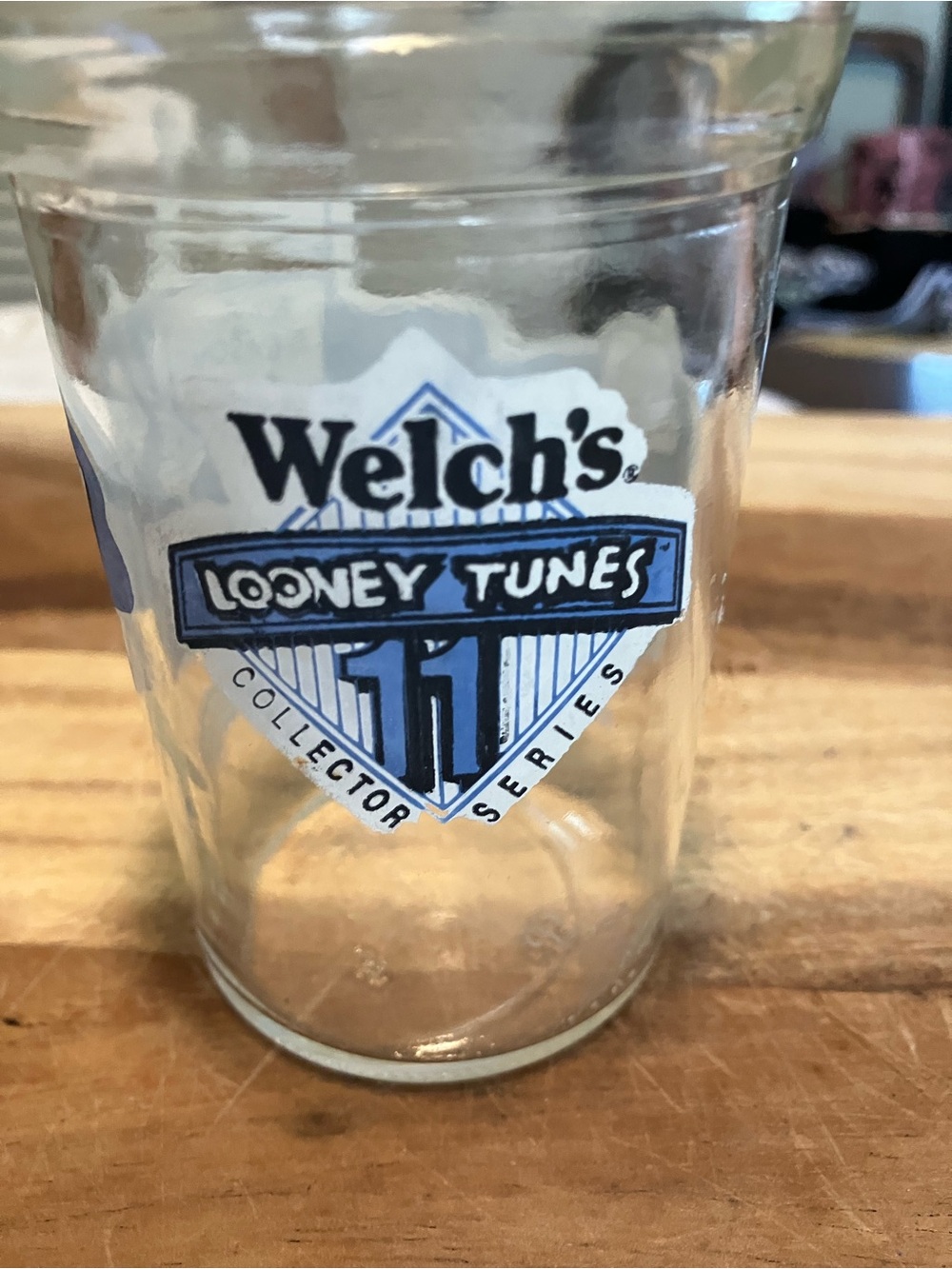 Vintage Welch’s Looney Tunes Collector Series Jelly Jar Glass